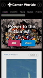 Mobile Screenshot of gamerworldz.com